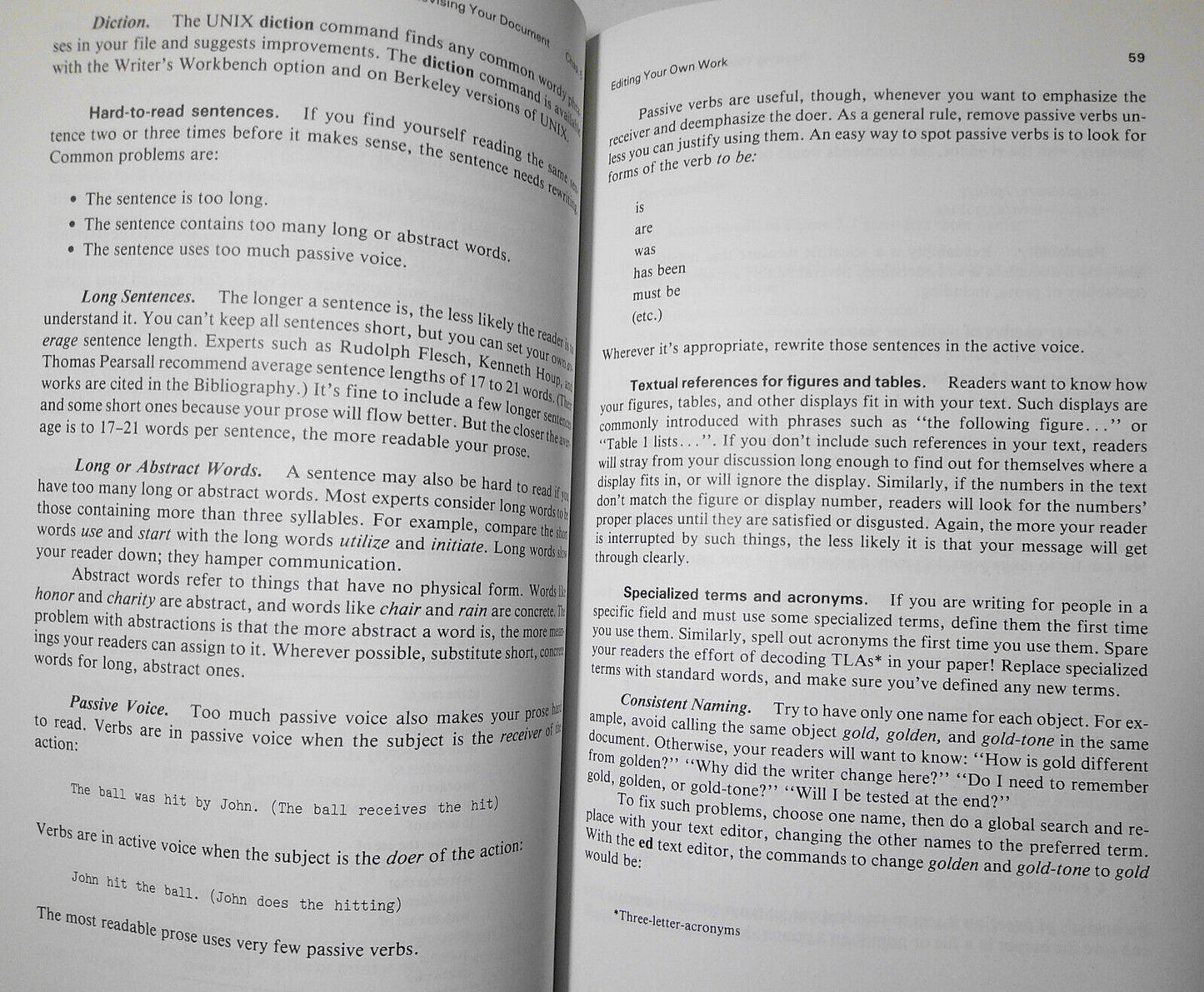 Preparing documents with UNIX by Constance Brown et al. Hardcover Fine 1986 1st