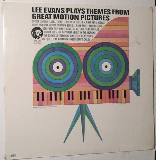 Lee Evans Plays Themes From Great Motion Pictures LP - E-4460 - **SEALED, NEW**
