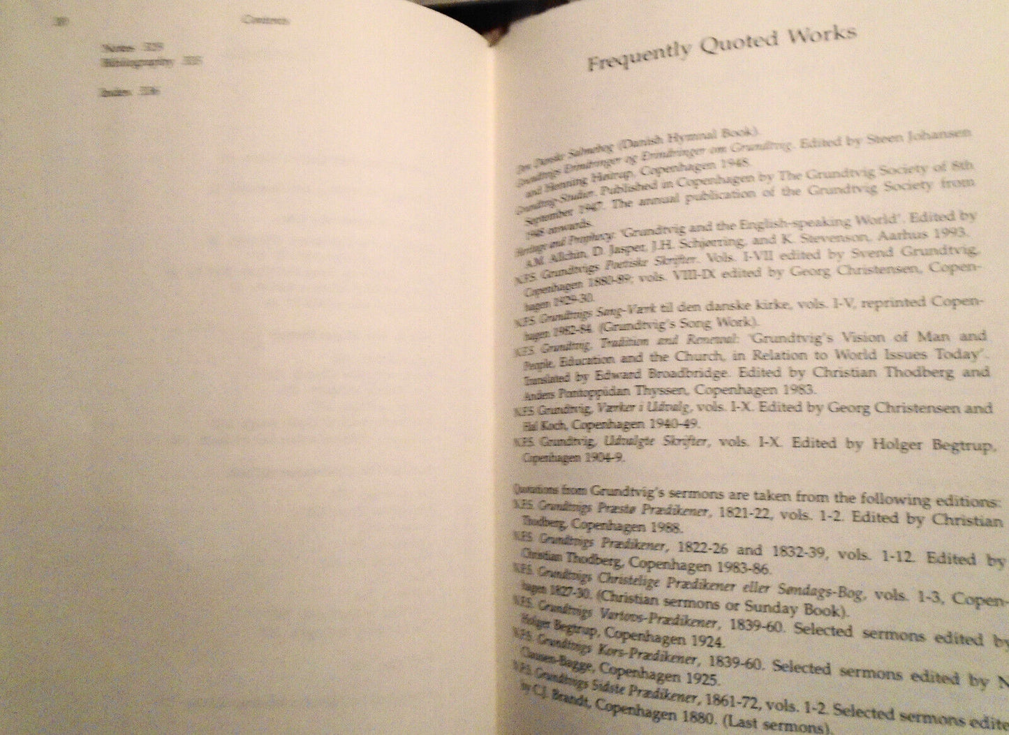 N.F.S. Grundtvig: an introduction to his life and work by A.M. Allchin Hardcover