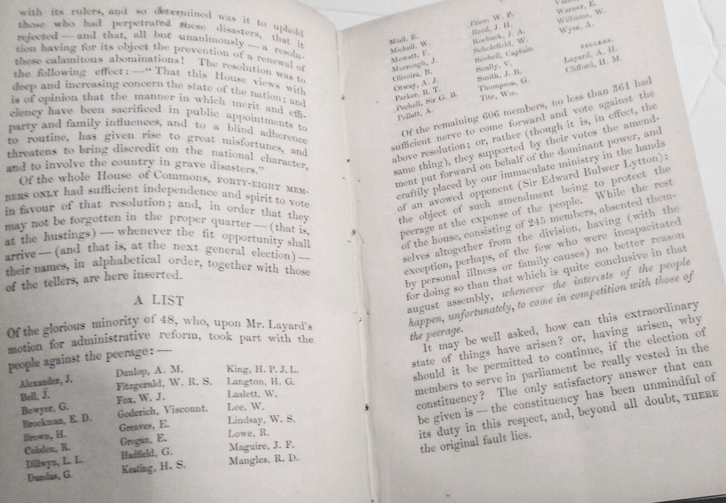 1856 House of Commons for the people : an appeal to men of business...