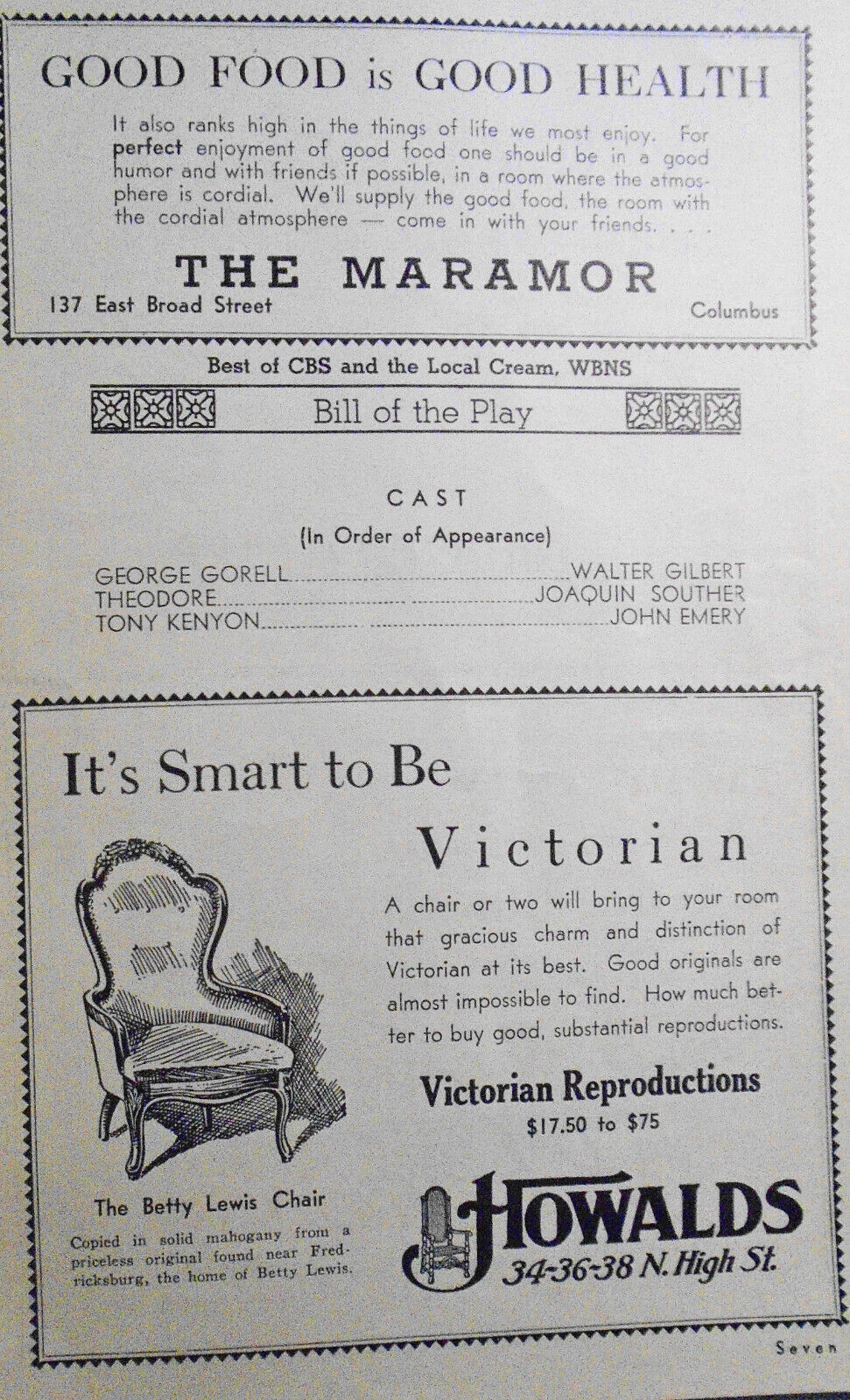 1940 Gertrude Lawrence in Skylark - Hartman Theatre, Ohio + Katharine Hepburn...