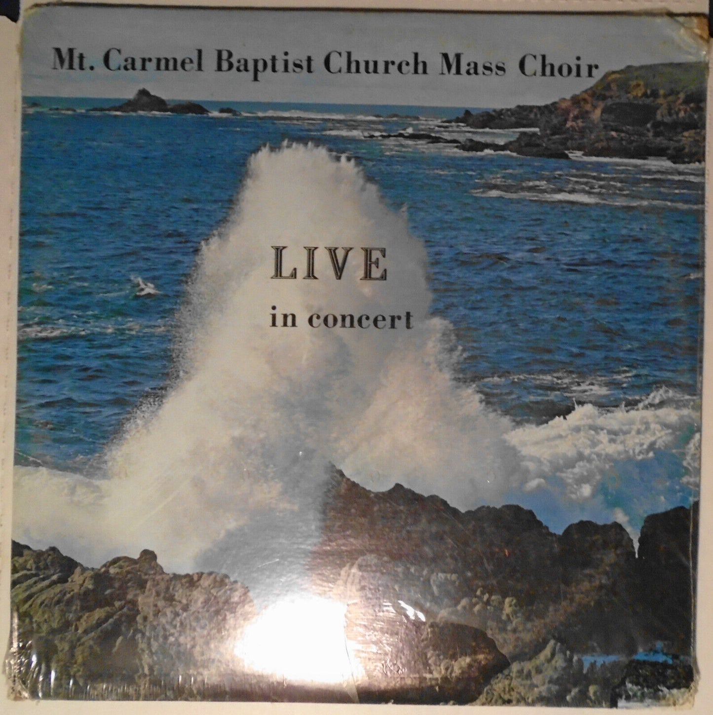 Mt. Carmel Baptist Church Mass Choir : Live In Concert - 2 LP Set  ***SEALED***