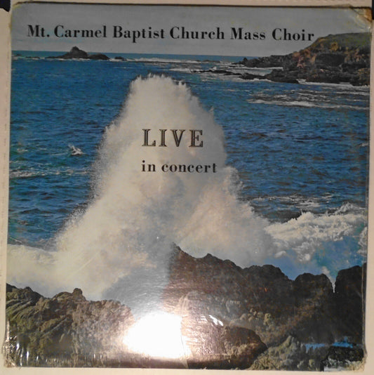 Mt. Carmel Baptist Church Mass Choir : Live In Concert - 2 LP Set  ***SEALED***