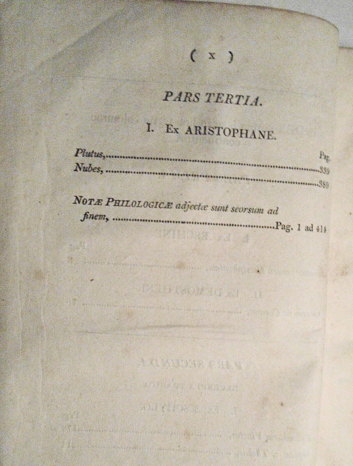 1819 Analekta Hellenika meizona, sive Collectanea Graeca majora. Tome 3, Part 1