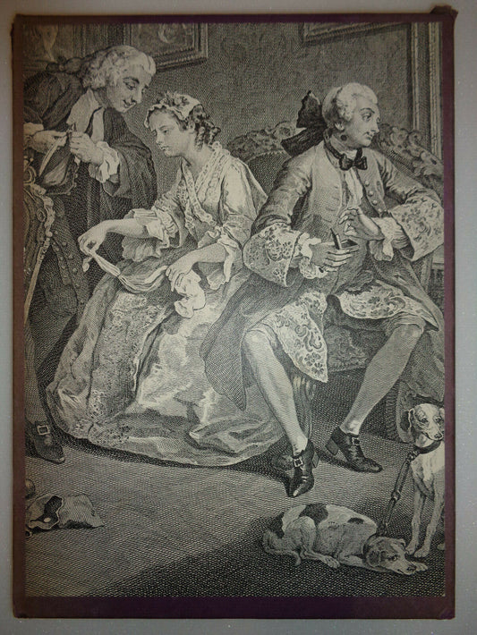 Hogarth on High Life : The "Marriage a la Mode" Series from Georg Christoph...