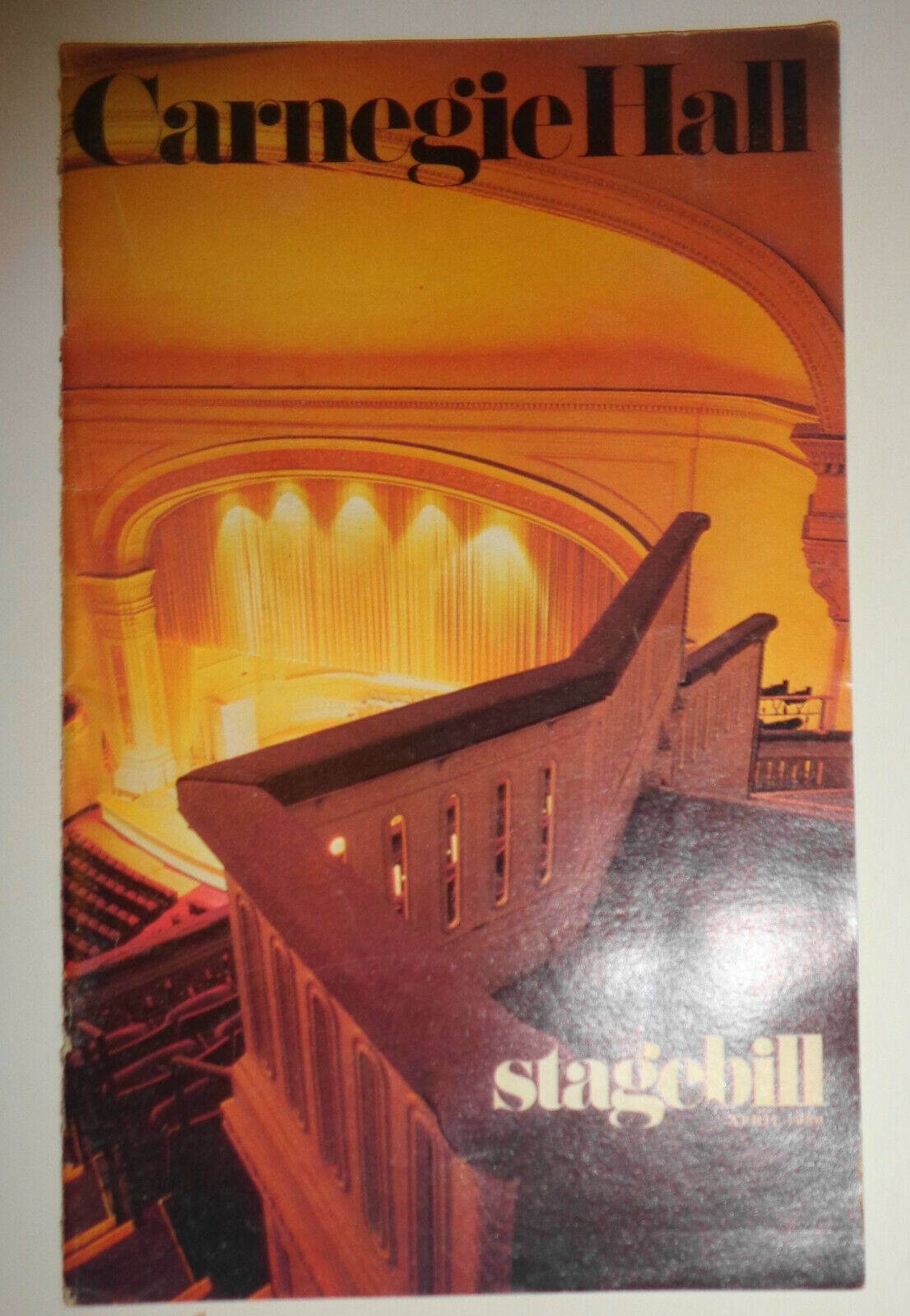 CHICAGO SYMPHONY ORCHESTRA - CARNEGIE HALL STAGEBILL May 2,1980 Christa Ludwig