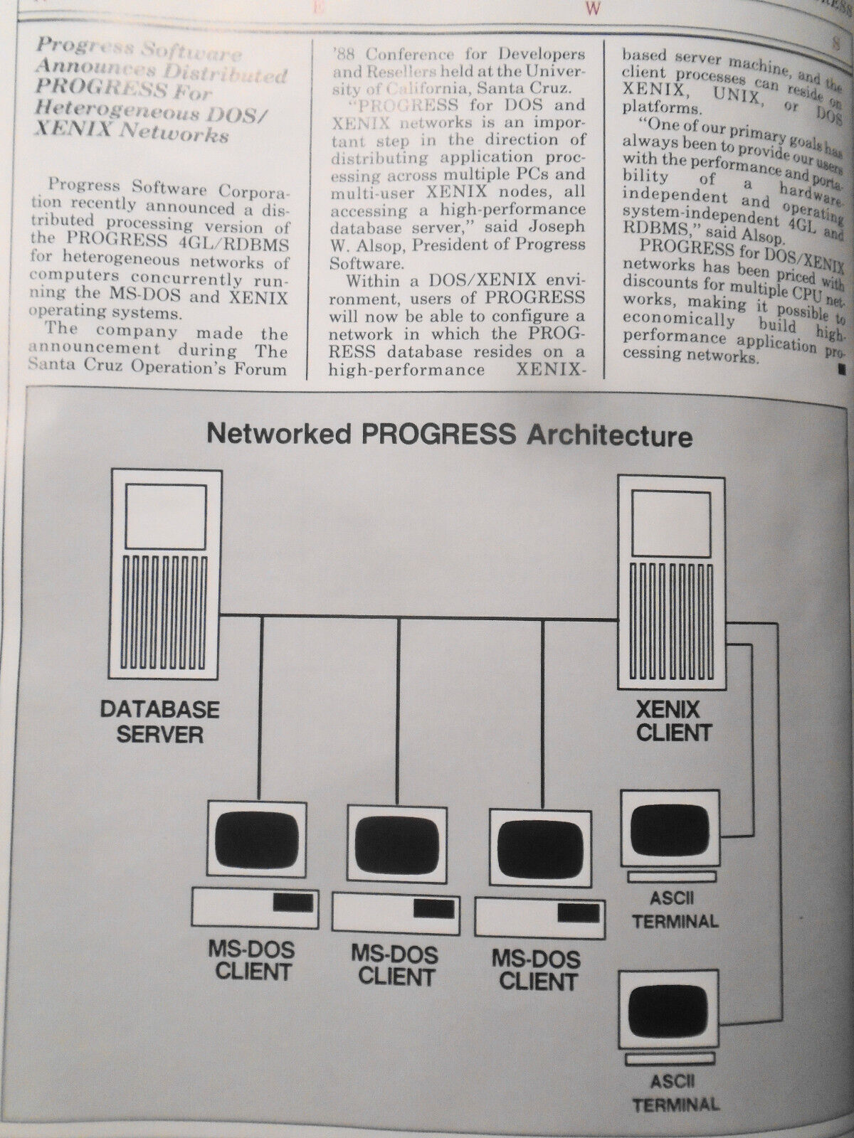 Progress Software Promo archive, 4 items: VHS, Newsletter, 2 Conference programs