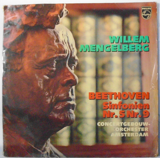 Beethoven: Sinfonien Nr. 5 Nr. 9 / 2 LP Set - Mengelberg / Concertgebouw-orchest