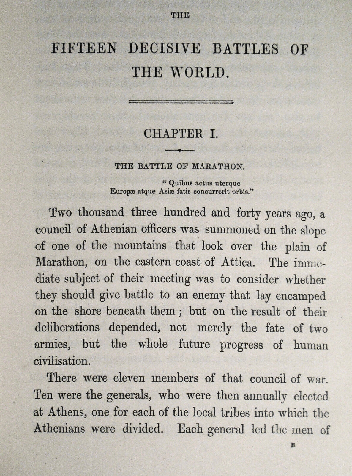 1858 Fifteen decisive battles of the world : from Marathon to Waterloo by Creasy