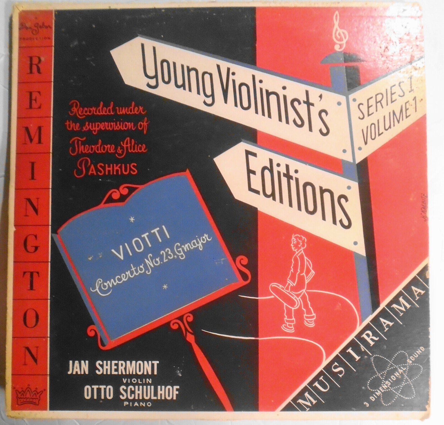 Viotti: Jan Shermont, Violin. Young Violinist's Editions: Series 1, Volume 1  LP