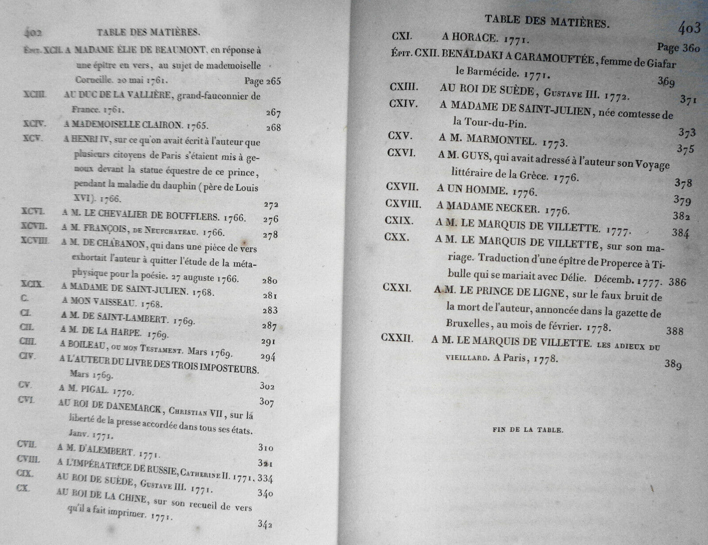 1828  - OEUVRES COMPLETES DE VOLTAIRE, TOME XVII : THEATRE, TOME III.