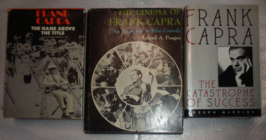 Three Frank Capra First Edition hardcovers lot