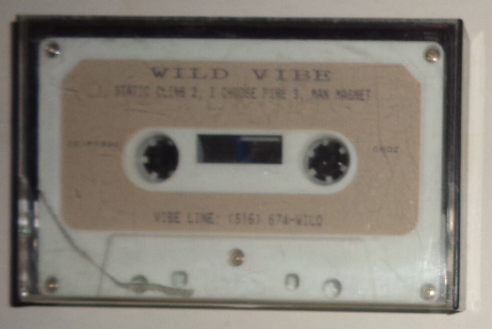 WILD VIBE - Rare Demo Cassette - 1991 : Static Cling, Choose Fire, Man Magnet