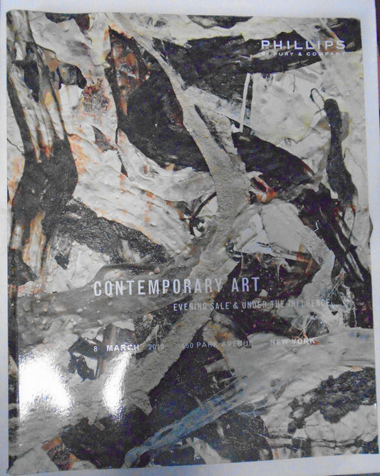 Contemporary art : evening sale & under the influence. March 2012. Phillips.