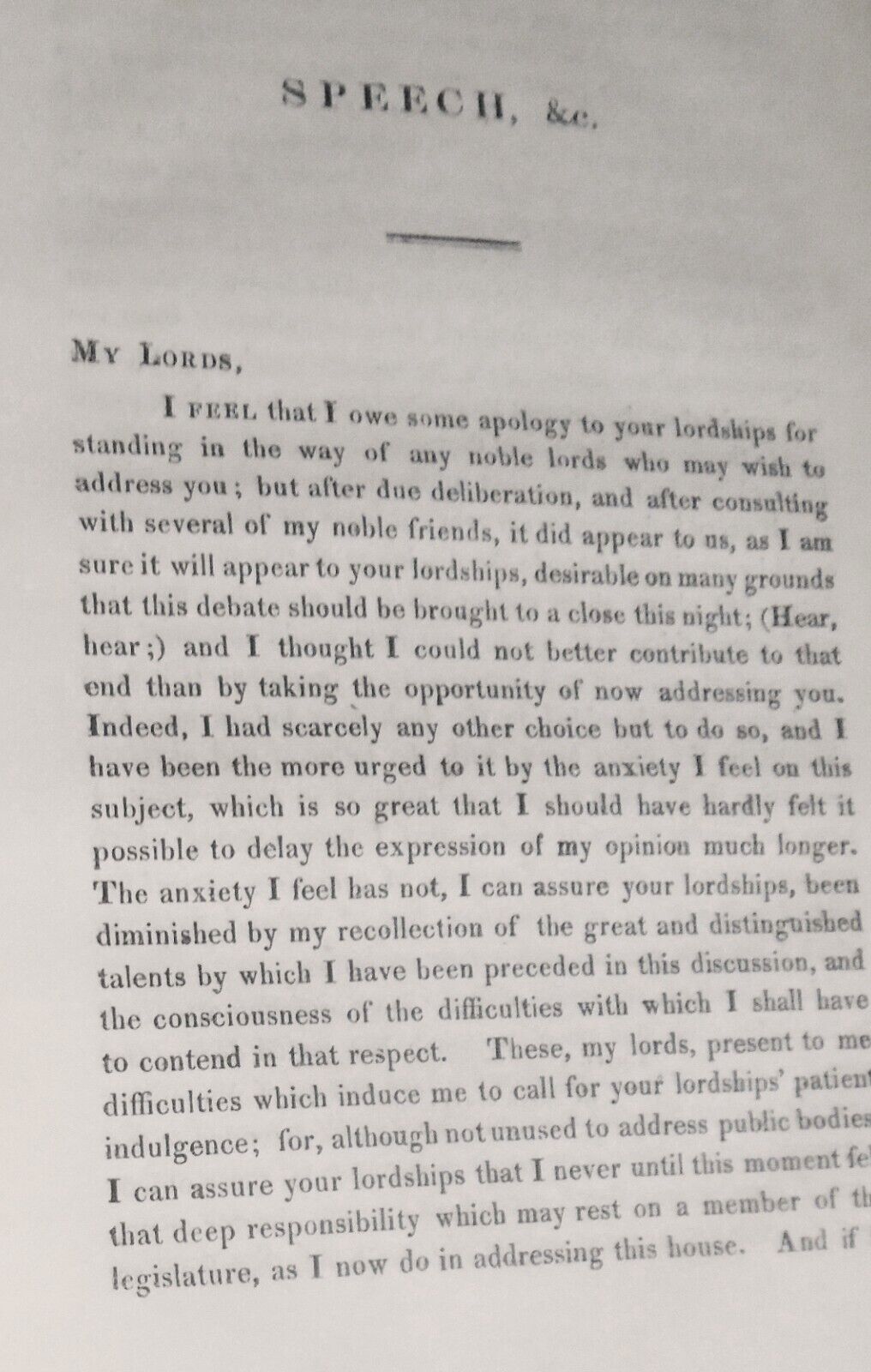 1842 Speech of Lord Brougham... on the second reading of the Reform Bill