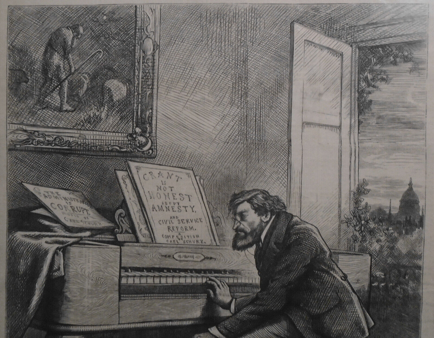 [Ulysses S. Grant]   "Played Out", by Thomas Nast.