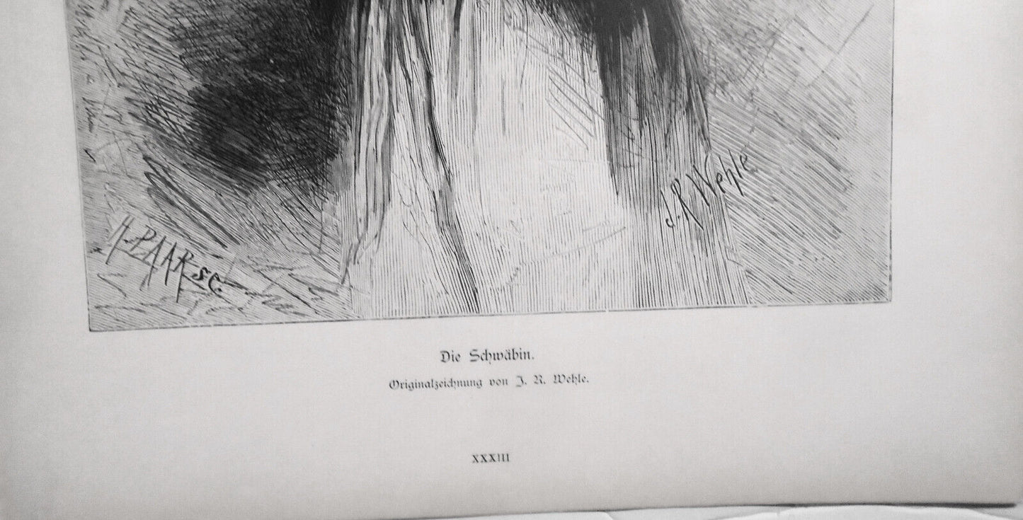 Die schwabin, von  Johannes Raphael Wehle -- 1882