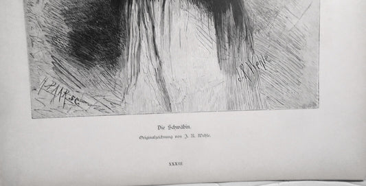Die schwabin, von  Johannes Raphael Wehle -- 1882
