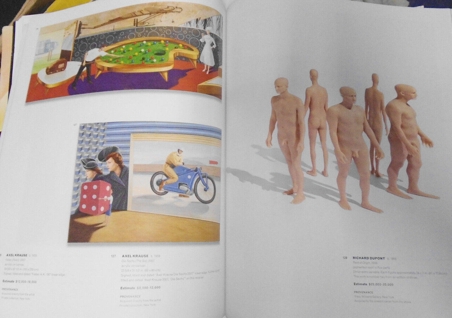 Contemporary art : evening sale & under the influence. March 2012. Phillips.