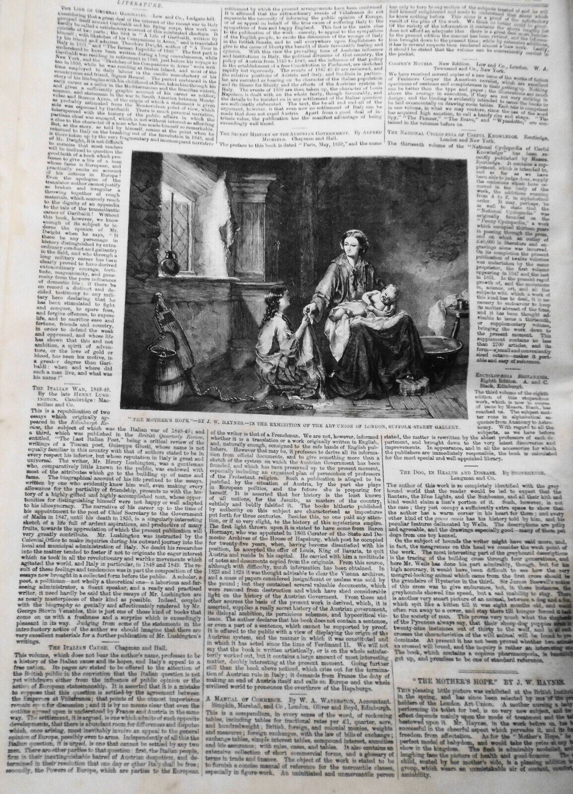 The Illustrated London News, August 27, 1859 - Army of Italy in Paris; fetes etc