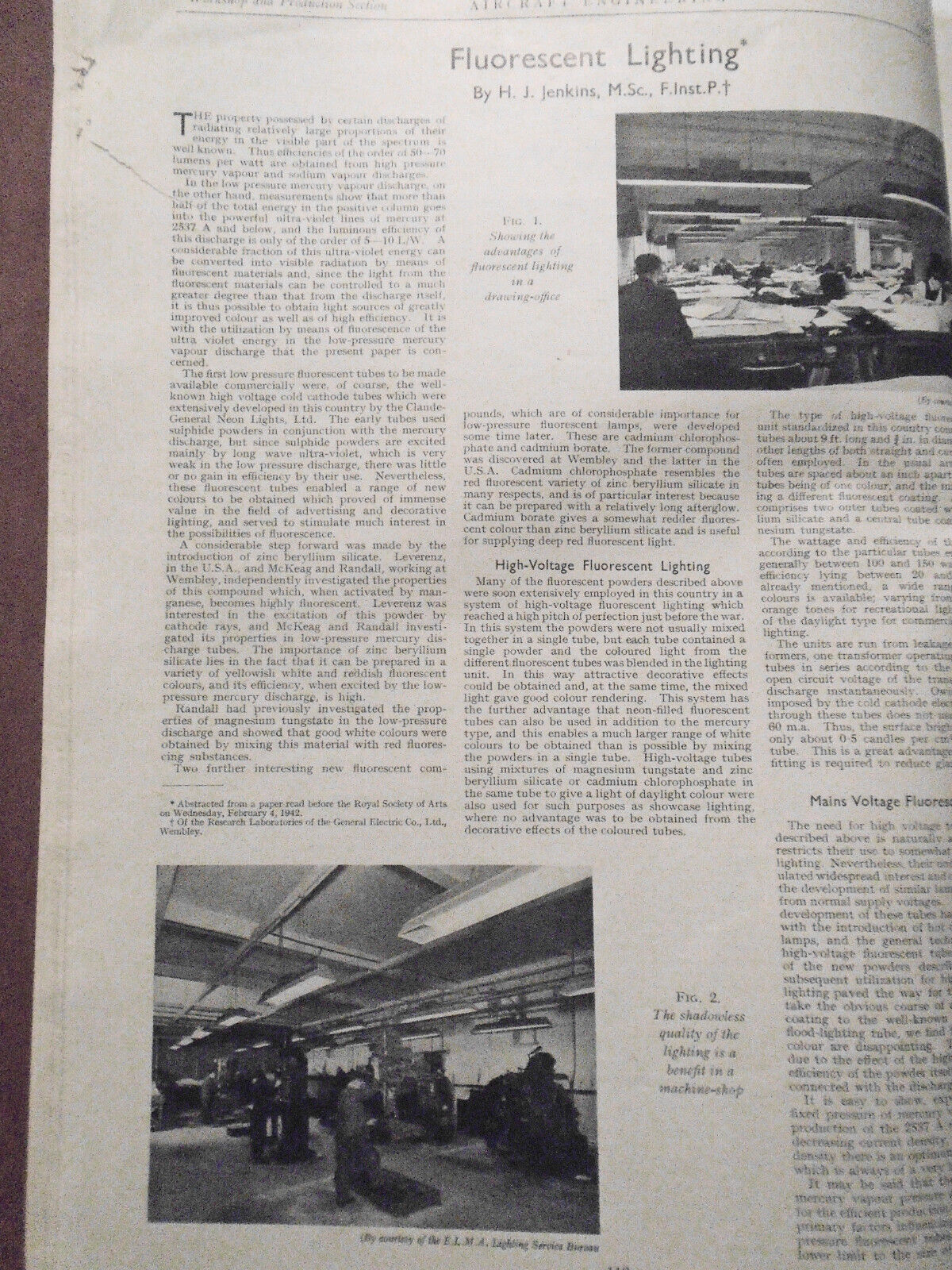 1942 Aircraft Engineering magazine - six issues - April to November