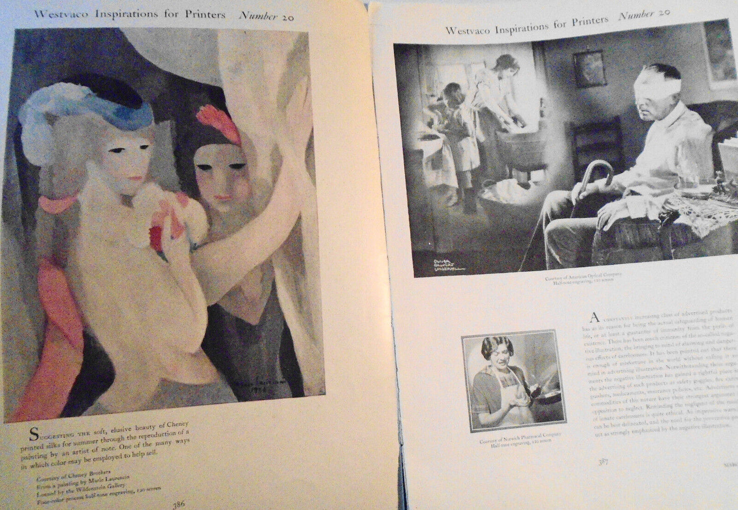 Westvaco Inspirations for Printers  No. 20. Illustrations in Black...