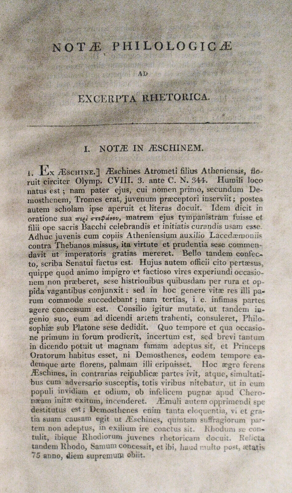 1819 Analekta Hellenika meizona, sive Collectanea Graeca majora. Tome 3, Part 2