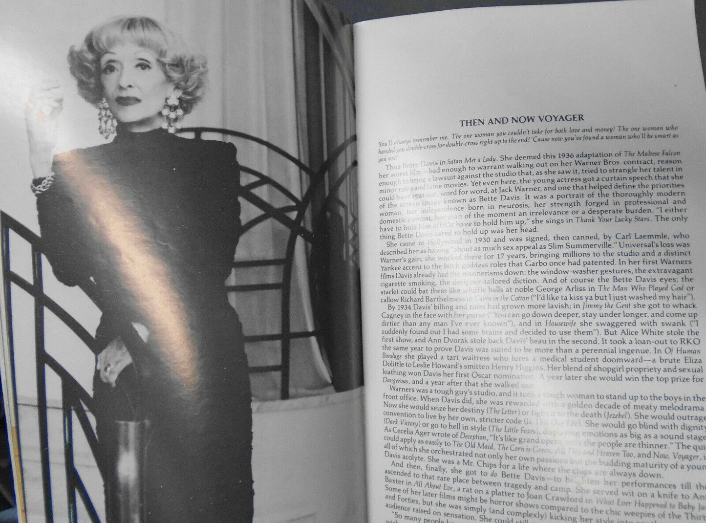 A Tribute To Bette Davis - Stagebill - April 1989 - Lincoln Center