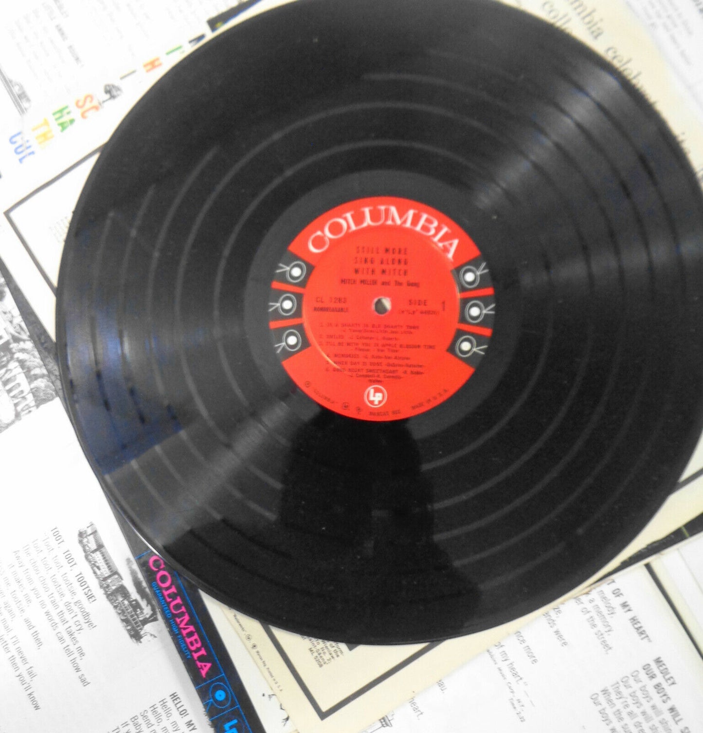 6 Sing Along With Mitch Miller & The Gang LPs Lot