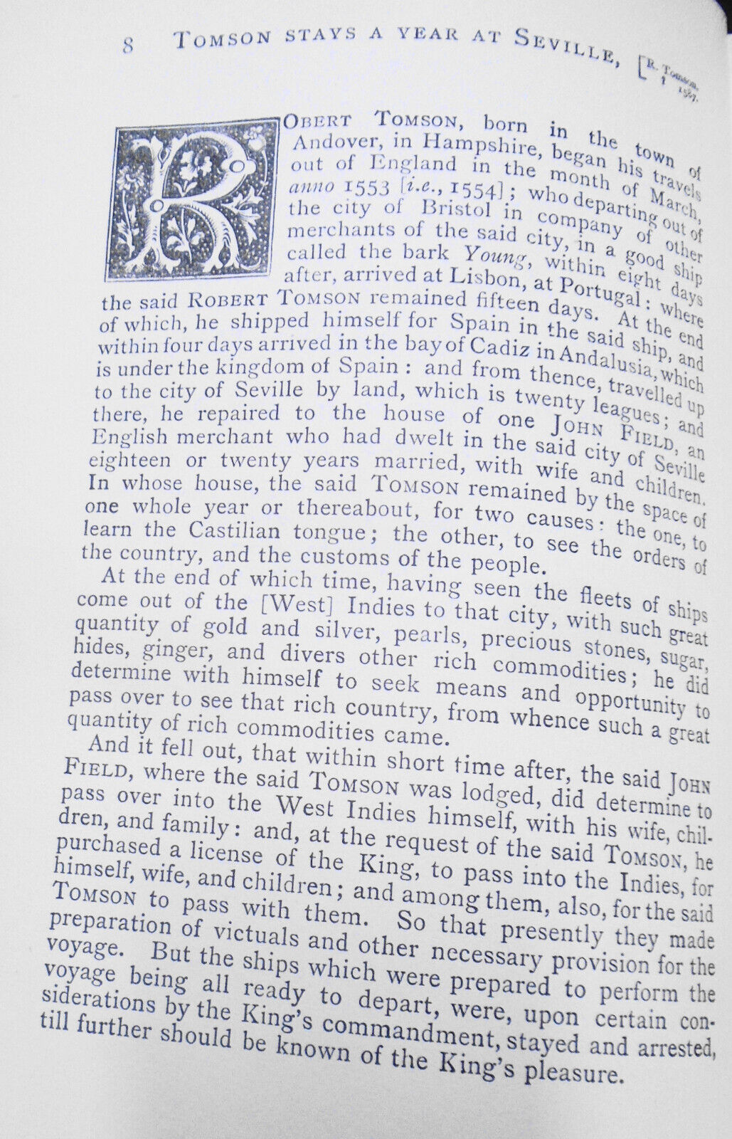 Beazley: An English garner: Voyages & travels... 16th & 17th century - 2 V. 1903