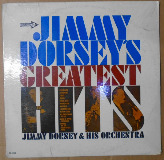 Jimmy Dorsey's Greatest Hits, LP, 1967 ***SEALED*** Decca DL-4853 - NEW