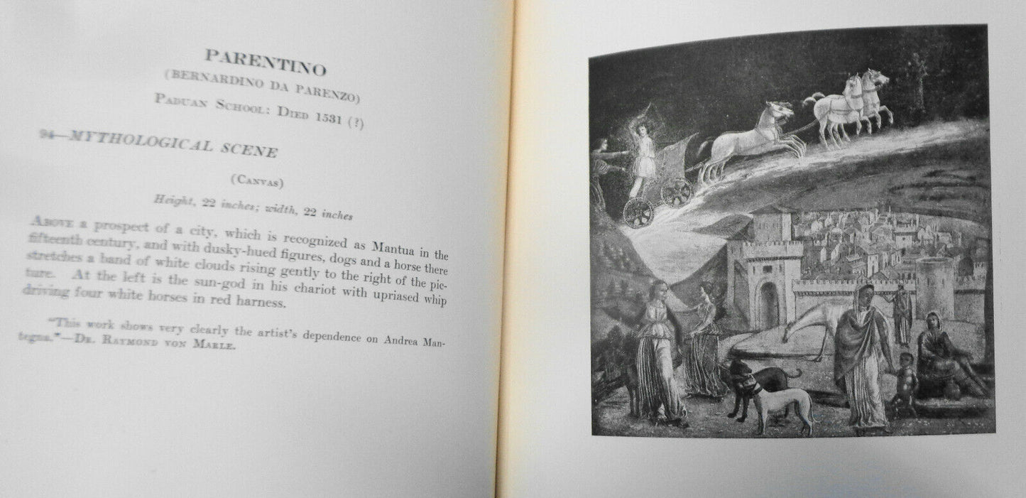 The collection of Professor Paolo Paolini. 1924 American Art Association.