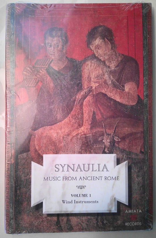 Synaulia - Music from Ancient Rome, Vol. 1: Wind Instruments. SEALED, BRAND NEW.