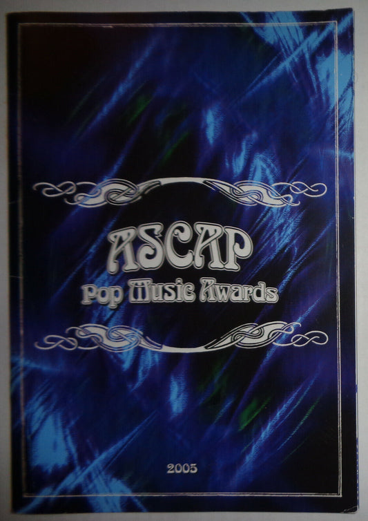 ASCAP Pop Music Awards 2005 Souvenir Program - Neil Young, Jermaine DuPri et al