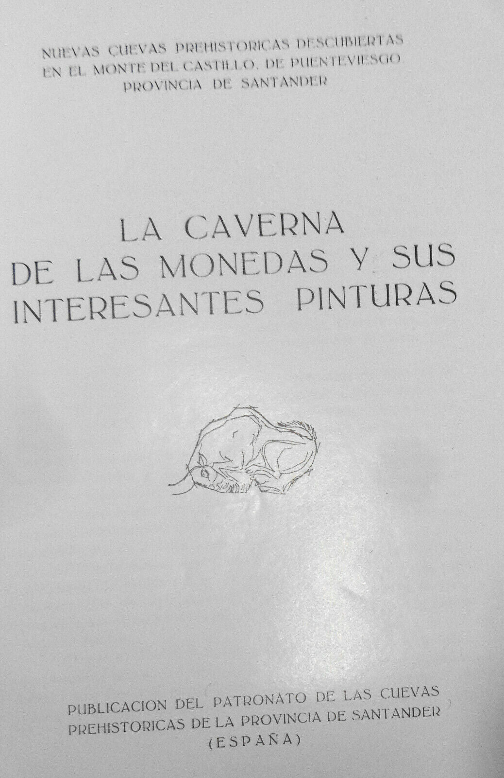 La caverna de las monedas y sus interesantes pinturas. 1953