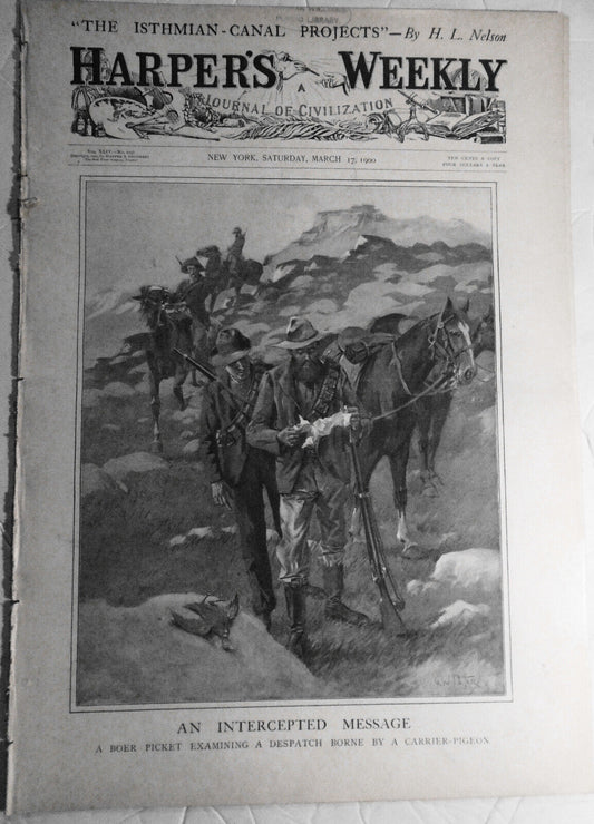 Harper's Weekly, March 17, 1900 - Kipling : Sin of Witchcraft Cape Town, etc