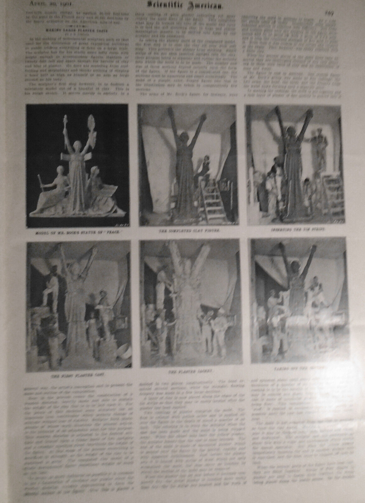 Scientific American, April 20, 1901. Complete Original Issue.