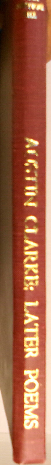 Austin Clarke: Flight To Africa (1963) & Later Poems (1961) - 2  First editions