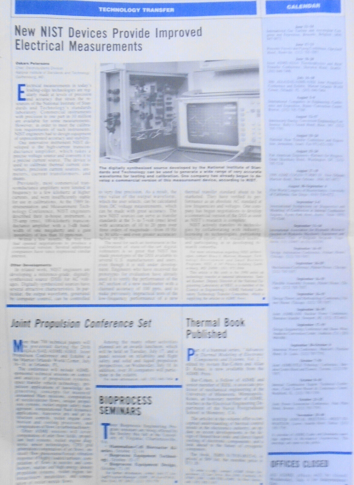 ASME News, June 1990 - By American Society of Mechanical Engineers