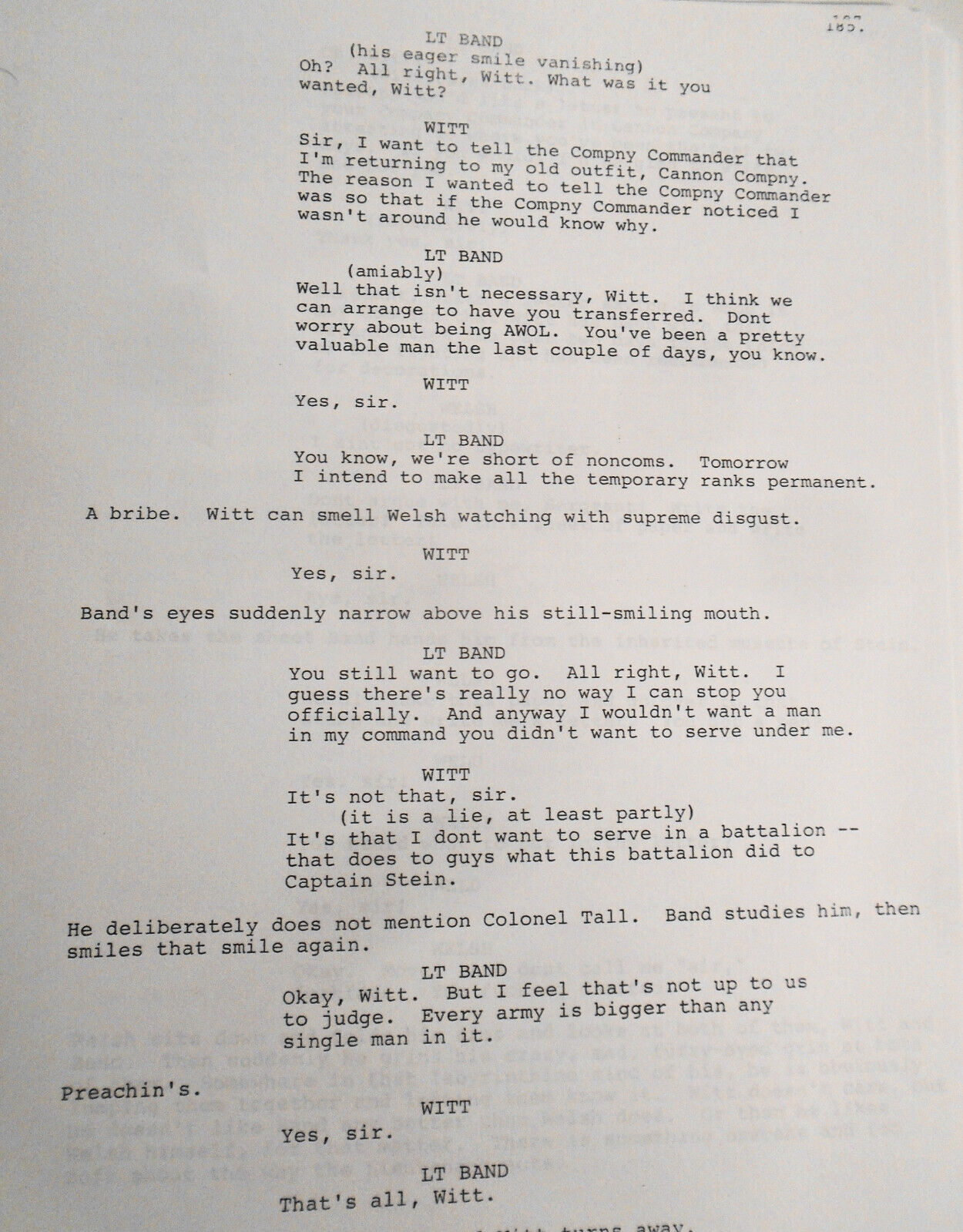 Terrence Malick - the Thin Red Line Screenplay - First Draft 1989. Very Rare