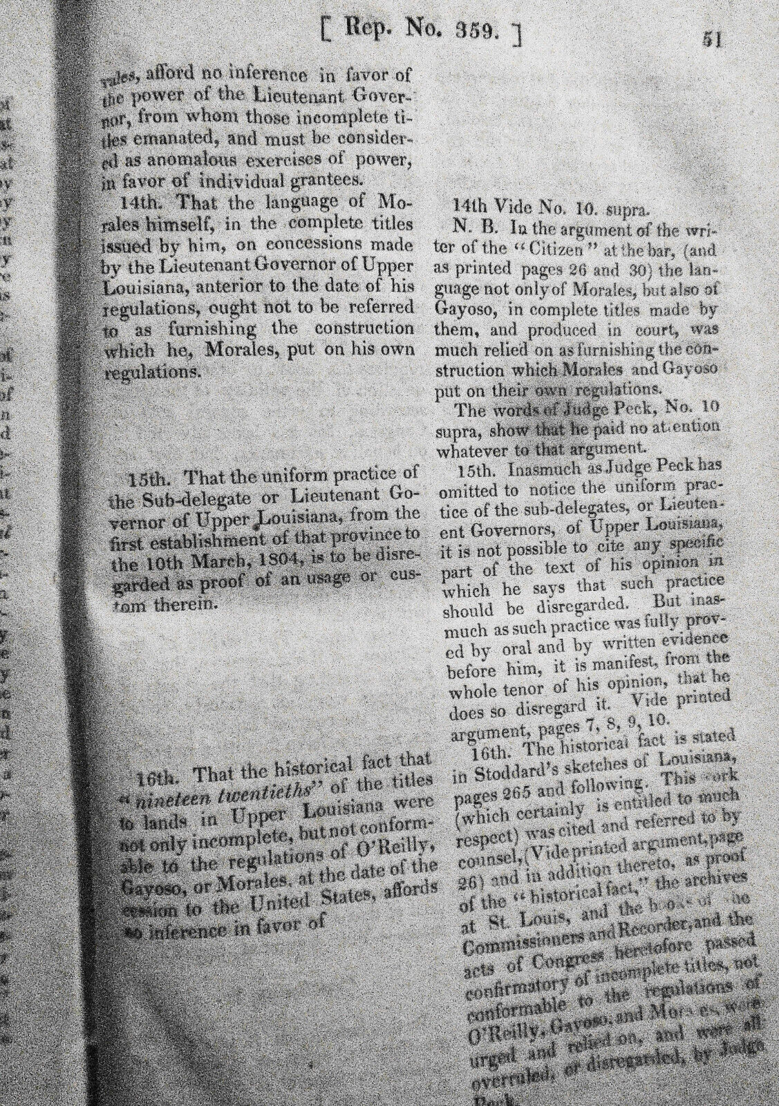 1830 Letter from James H. Peck... explanation in answer to charges [Impeachment]