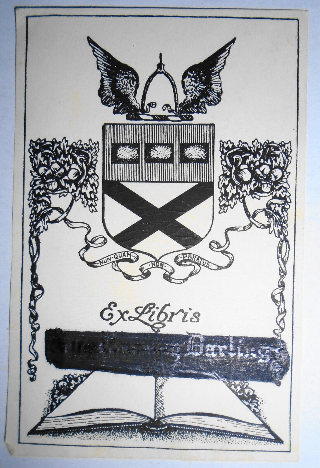 Ramsay Barling, Ex Libris Bookplate