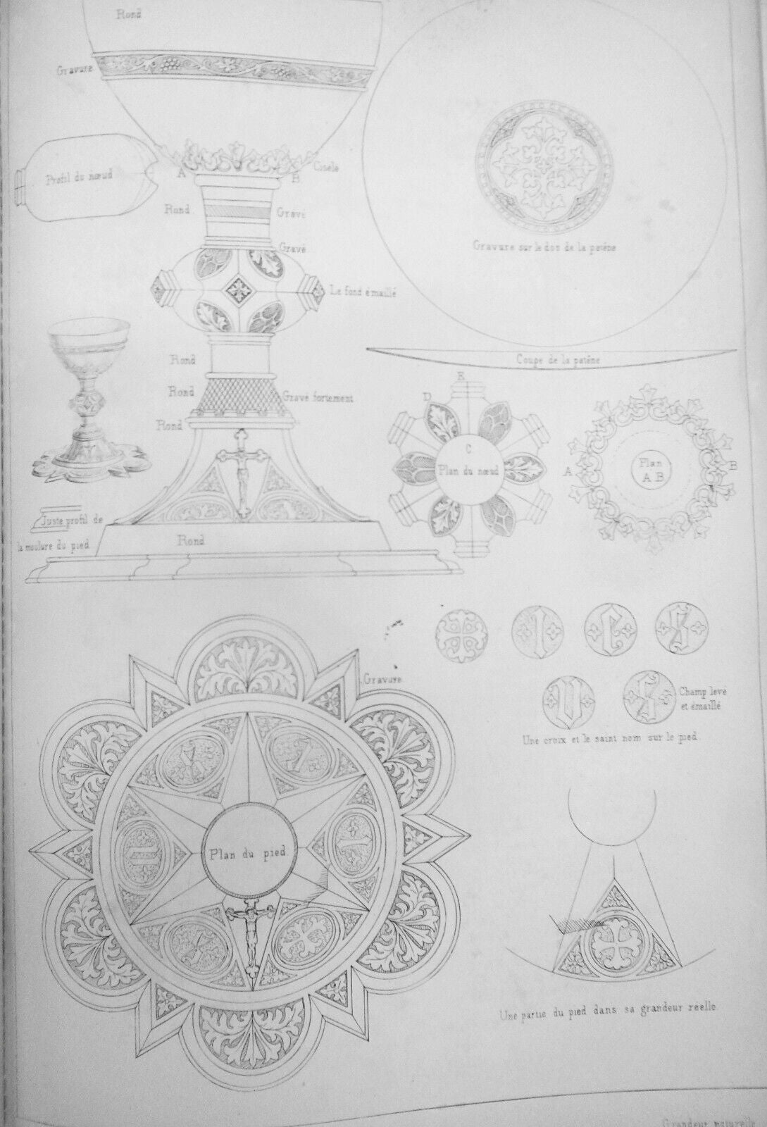 1852 Orfèvrerie et ouvrages en métal du moyen-age, by T. H. King First edition