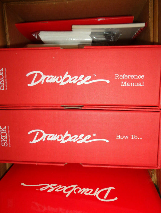 Drawbase 3000 CAD Software, by SKOK Systems, 1989. Unused.