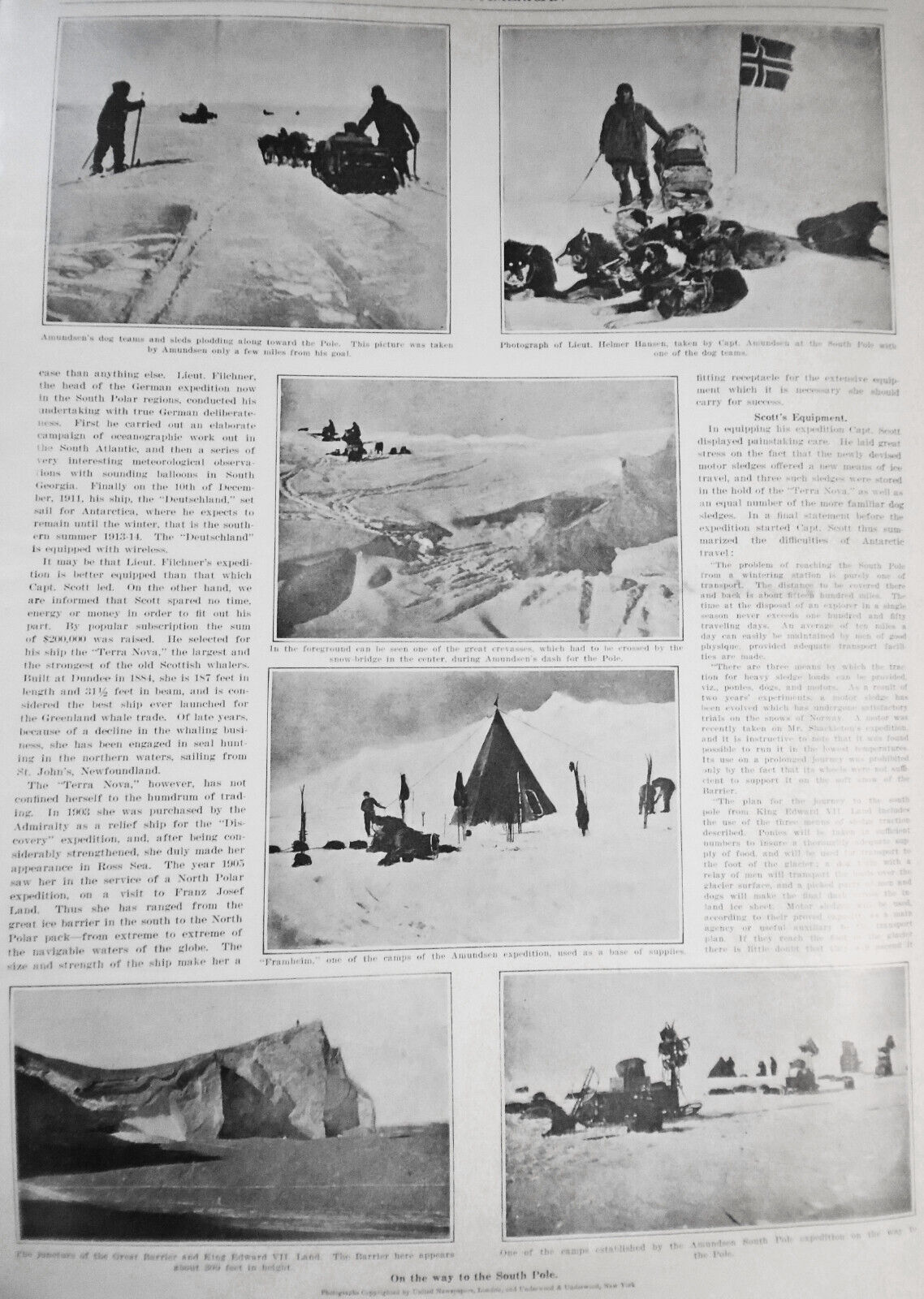 Scientific American - February 22, 1913 - Scott Expedition; Roosevelt ad; etc