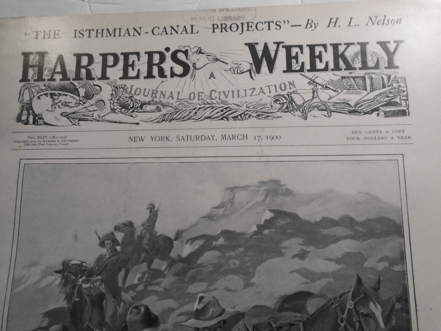 Harper's Weekly, March 17, 1900 - Kipling : Sin of Witchcraft Cape Town, etc