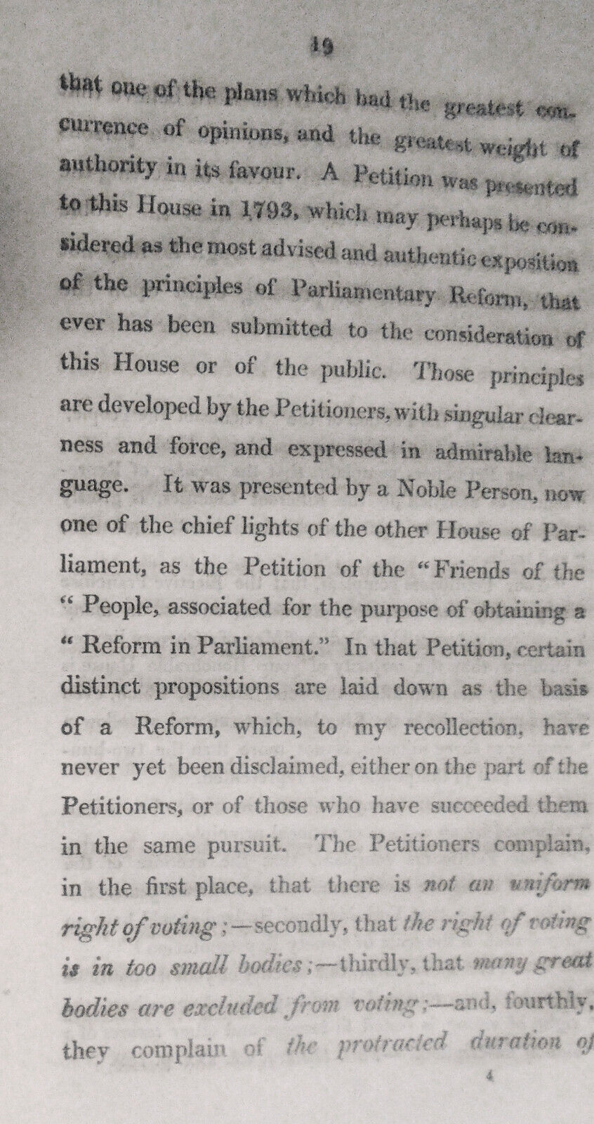 1822  The speech of  George Canning in the House of Commons - Corrected report