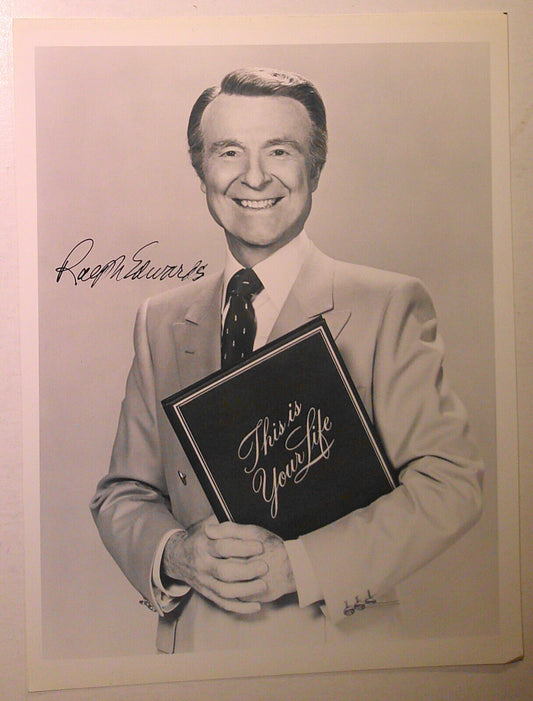 Original Ralph Edwards SIGNED  8x10 photo [This is your life]