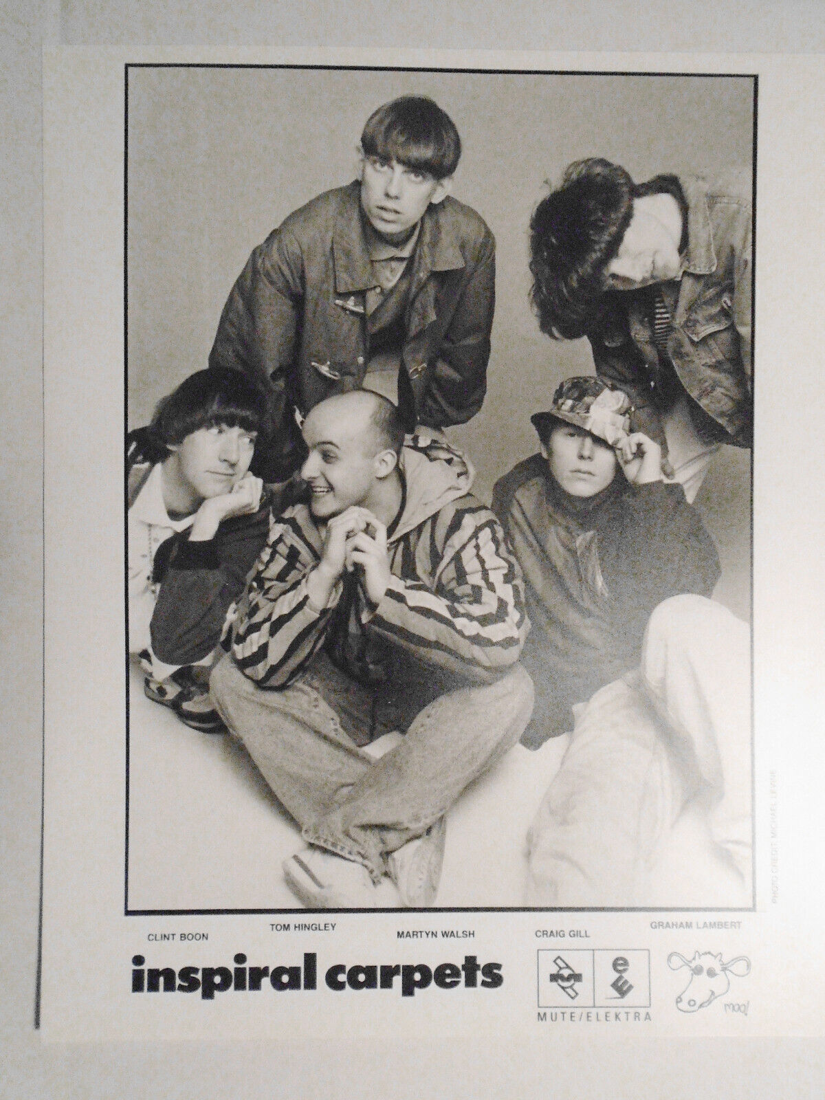 Inspiral Carpets original press photo