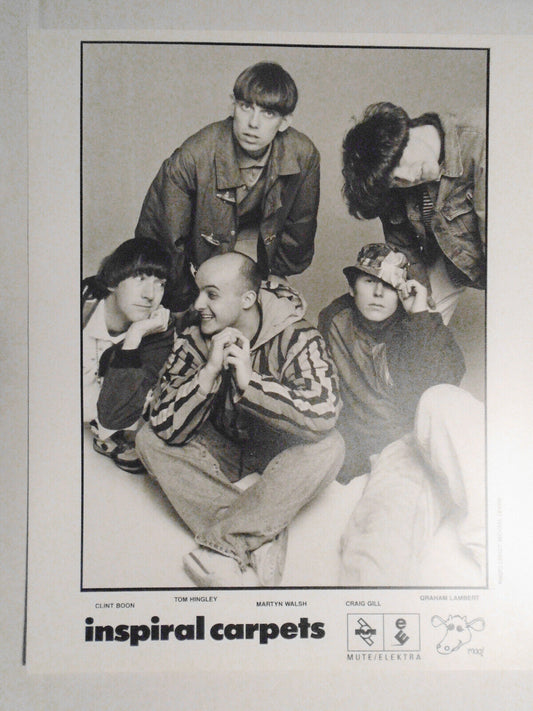 Inspiral Carpets original press photo